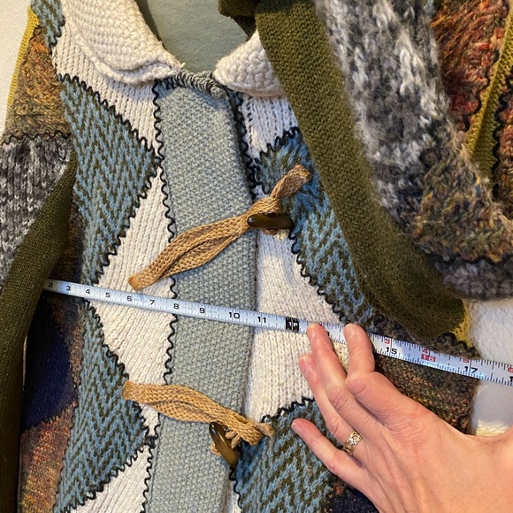 ANTHROPOLOGY Charlie and Robin gorgeous knit coat - Picture 9 of 11